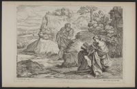 The Holy Family in a landscape