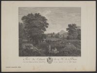 Landscape with figures by a river