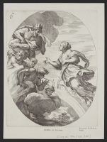 Juno imploring the aid of Aeolus to destroy the fleet of Aeneas