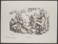 Musical scene with satyr