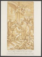 Holy Abbot Giving Sight to a Blind Man (Un saint abbé rendant la vue à un aveugle)