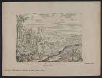 Landscape with ruins