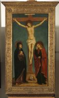 Crucified Christ with the Virgin and Saint John