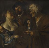 Procuress (after Dirck van Baburen)