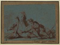 Two children, one resting on the knee of the other