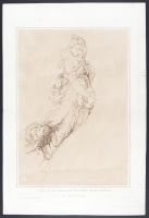 A Study for the Muse Melpomene in the Fresco of Mount Parnissus in the Vatican
