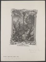 Moses erecting the serpent in the desert