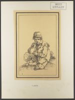 Seated boy crying, from "Rustic Figures after Nature"