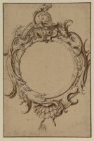 Circular decorative frame