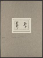 The two twirling pantalons (les deux pantalons se tournant le dos)