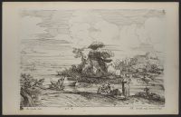 Landscape with boats