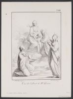 Virgin and Child with Anne (or Elisabeth?) and a martyr saint with a dagger in her breast