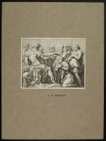 Façade of the Palazzo Milesi: The family of Darius before Alexander