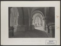Interior of the Cathedral of St. Denis.