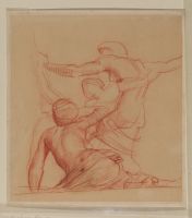 Group of four female figures (recto)