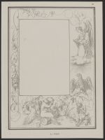 Angel Praying and Bacchus with a Satyr