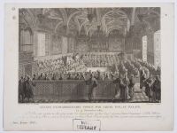 Extraordinary meeting held by Louis XVI in the Grand'Chambre du Parlement (Séance extraordinaire tenue par Louis XVI, au Palais)