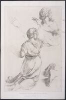 Study for part of the Celebrated Fresco entitled the Heliodorus in the Vatican