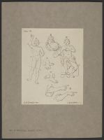 Plate 7: Diagrams showing contrast or opposition in members of the body