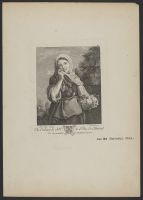 Peasant woman with a basket of fruit