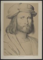 Portrait of a bearded man wearing a beret