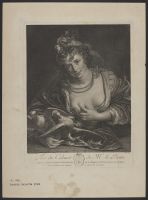 Venus bespattering two doves with milk from her breasts