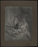 Souls lying prone in the fifth circle, victims of avarice