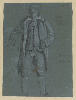 Standing figure of a youth
