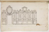Design of furniture for the new sacristy of the church of S.  Paolo in Valletta, Malta