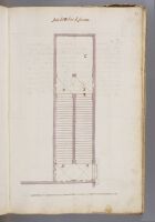 Page 42. Plan of the staircase in Palazzo Farnese.