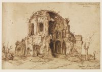 View of the Temple of Minerva Medica, Rome