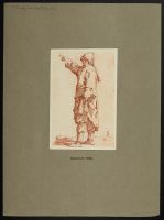 Figure of a man in costume
