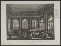Le peuple entrant au chateau des Tuileries