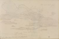 Page of a sketchbook - blank page (recto)