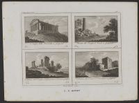 Series of 27 engravings of Views of Italy with subsets of  various regions