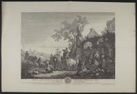 Scene with a hunting party