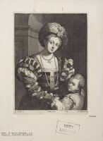 Portrait of a woman and child