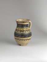 Jug with wavy patterns