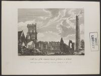 North View of the Cathedral church of Kildare in Ireland