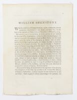 William Shenstone