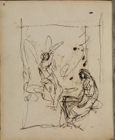 Page of a sketchbook (recto)