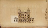 Page in an album (recto blank)