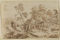 Landscape with hermits