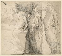 Study for 'The Entombment'