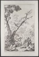 Plate 77: Landscape with Monk Preaching to Shepherds