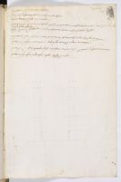 Geometric analysis of an arched architectural feature (recto)