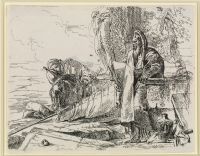 Sage and two figures
