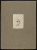 Sketch of a woman, three-quarter length