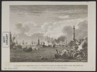 Massacre de l'equipage de la Modeste dans le port de Gènes, par les anglais