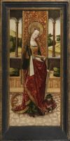 P.1947.LF.188.2 Saint Catherine (left panel of a triptych)